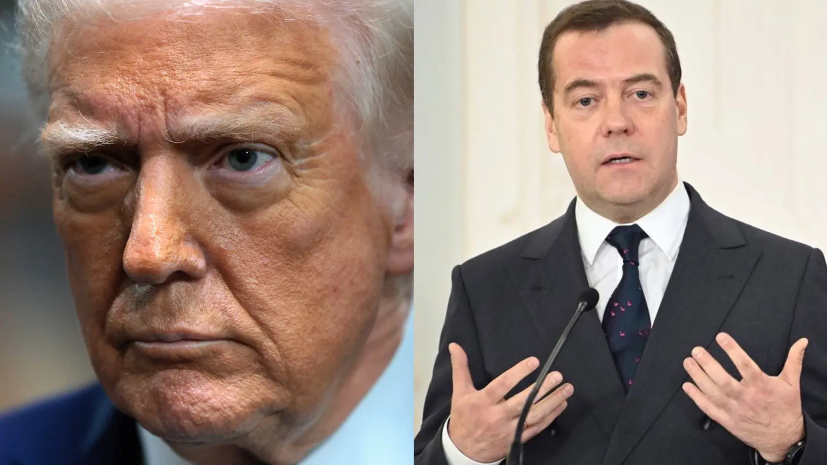Trump: Medvedev nech si dáva pozor na jazyk, vstupuje na nebezpečné územie
