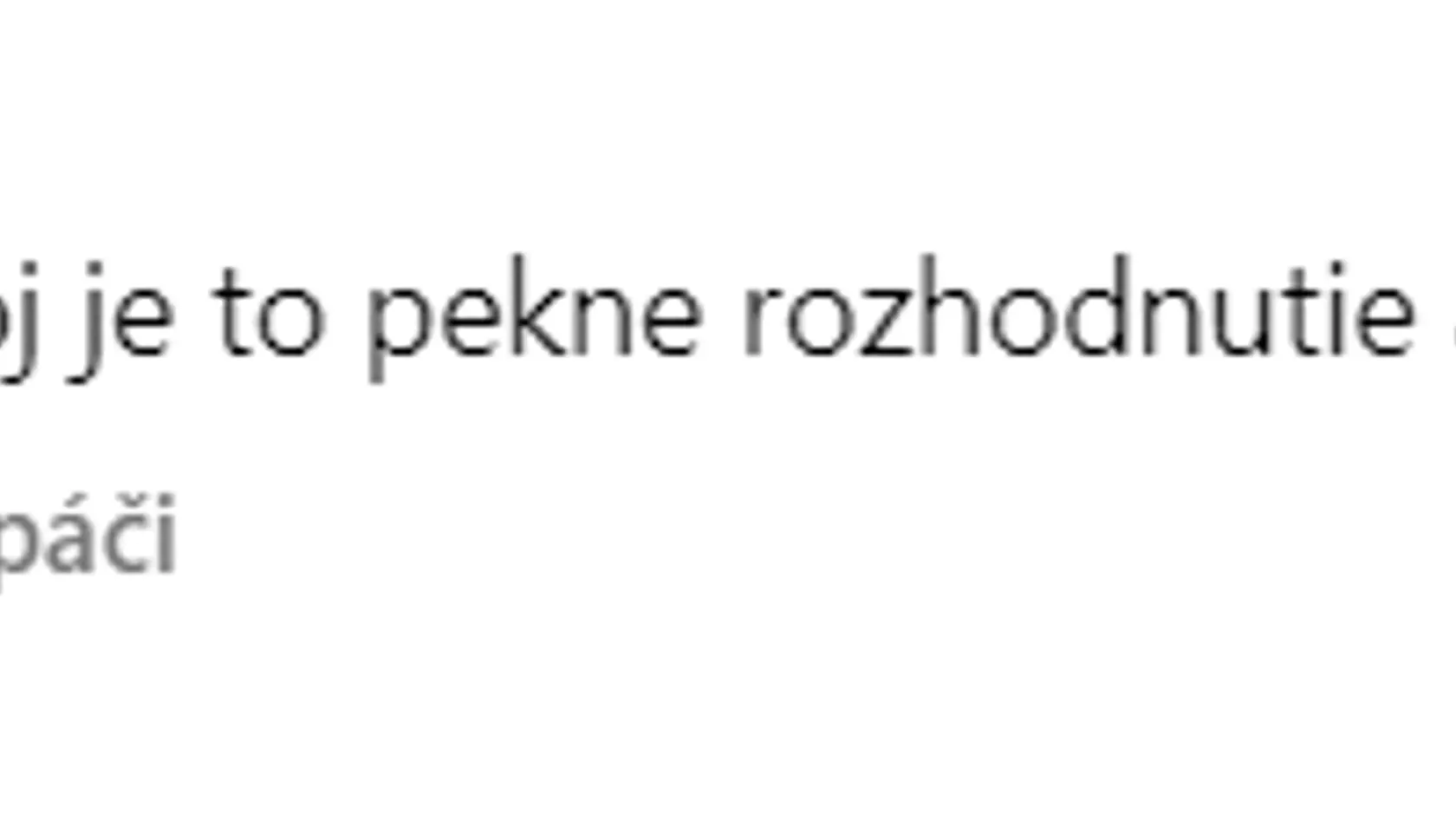 Máriu v komentároch podporil Maroš Molnár.