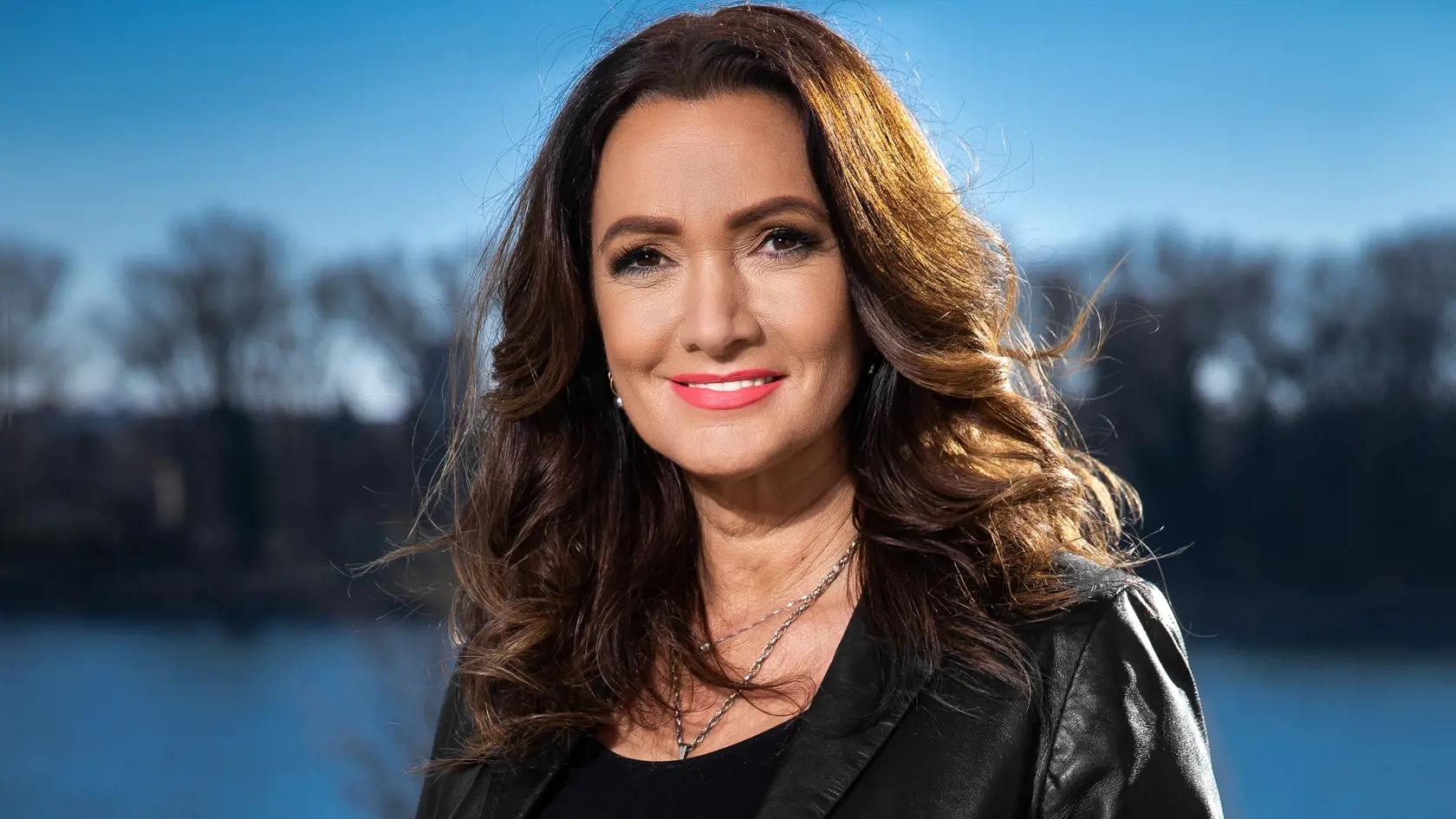 Moderátorka Karin Majtánová v Bratislave.