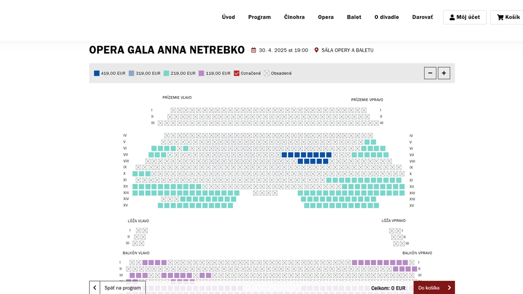 SND už spustilo predaj vstupeniek. Najlacnejšia stojí 119 eur.