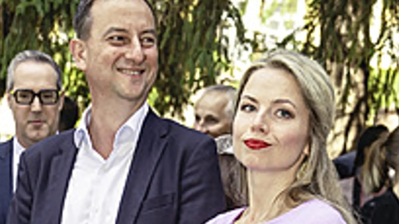 Bývalá tanečnica z Lúčnice Barbora Palovičová a Daniel Krajcer.