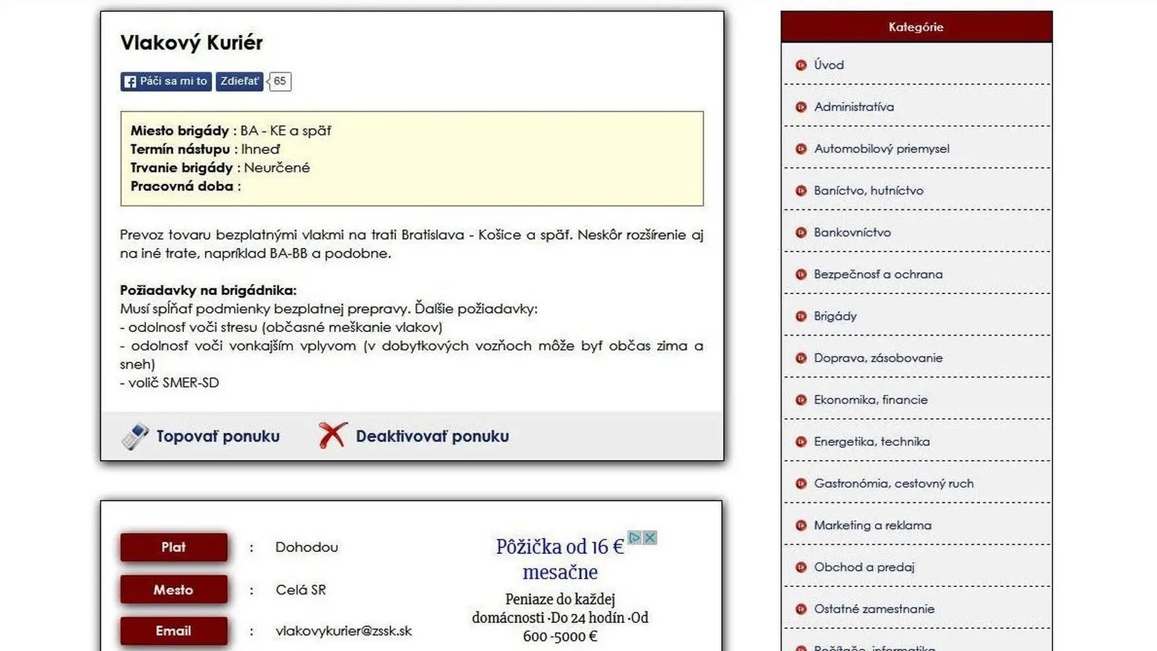 Na internete sa množia komentáre o tom, ako sa dá na "vlakoch zadarmo privyrobiť.
