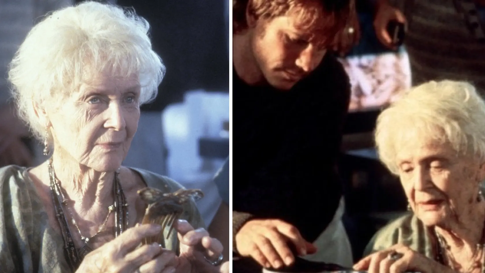 Gloria Frances Stuart vo filme Titanic 