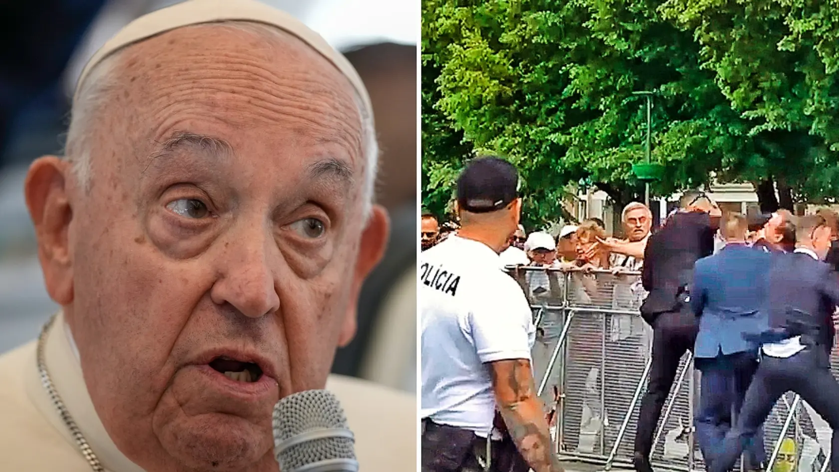 Pápež František v príhovore spomenul atentát na Fica.