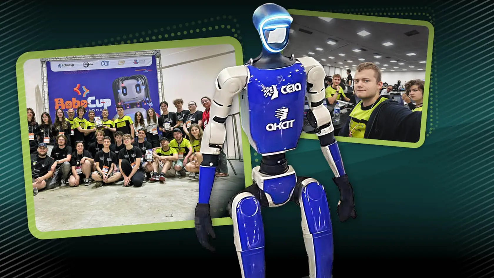 V silnej konkurencii dokázali naši študenti najlepšie naprogramovať robota - záchranára.