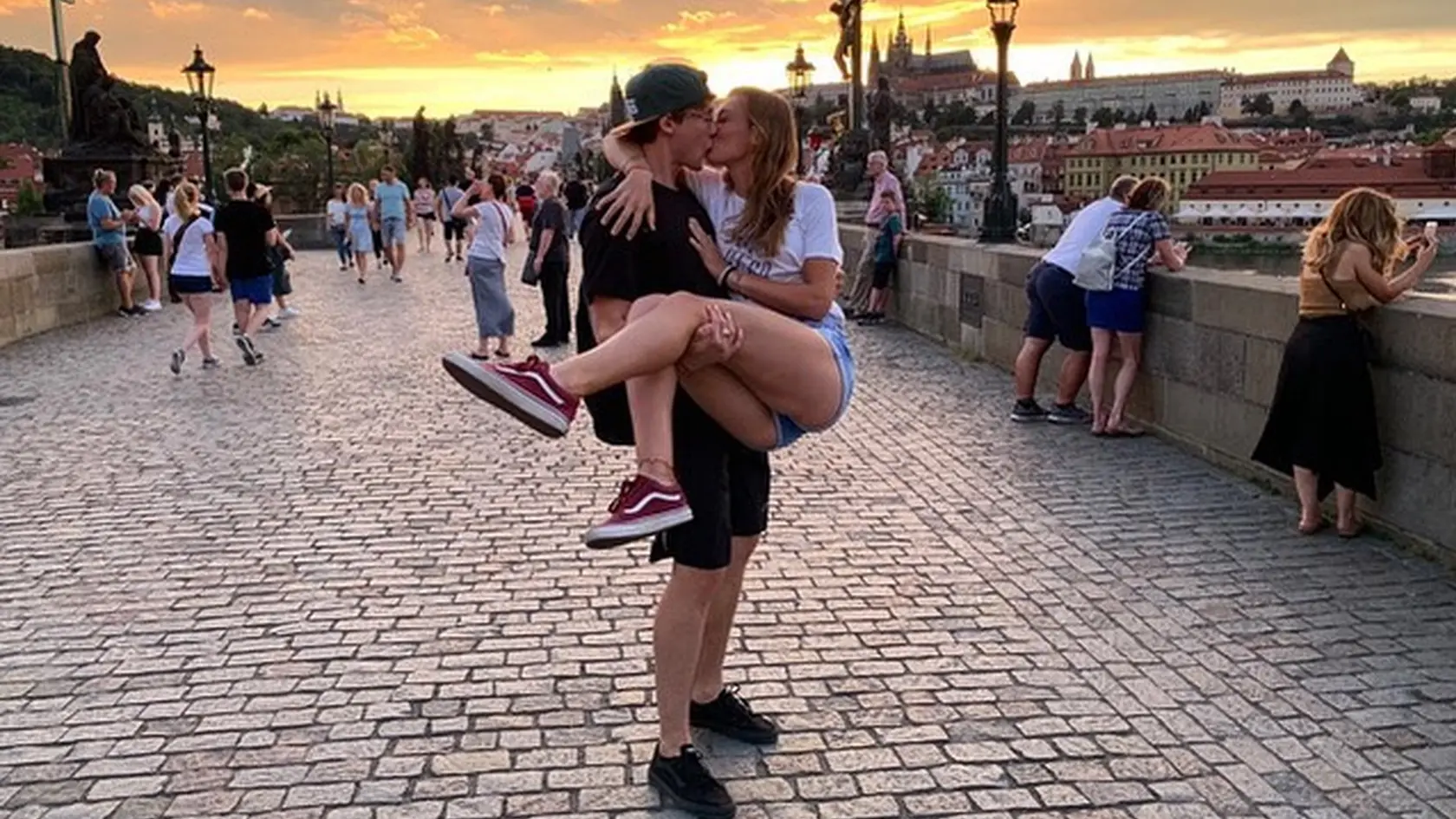 Snúbenec Marek musí dávať pozor, Tereza patrí aktuálne medzi naše najkrajšie tenistky.