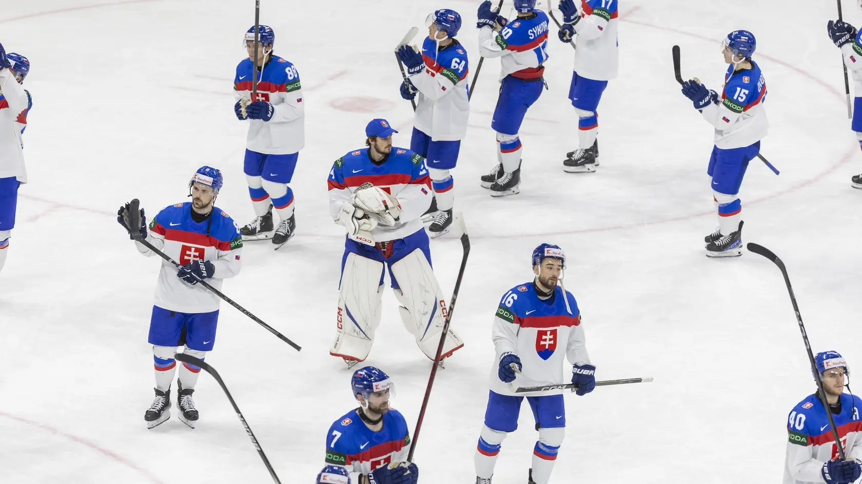 Posledný zápas slovenskej hokejovej reprezentácie na MS 2025 v Štokholme. 