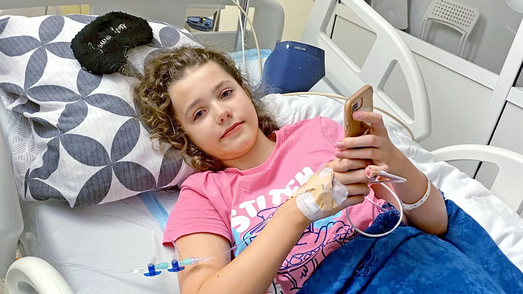 Mia (11) skončila v nemocnici, kde jej museli uzavrieť jednu z ciev.