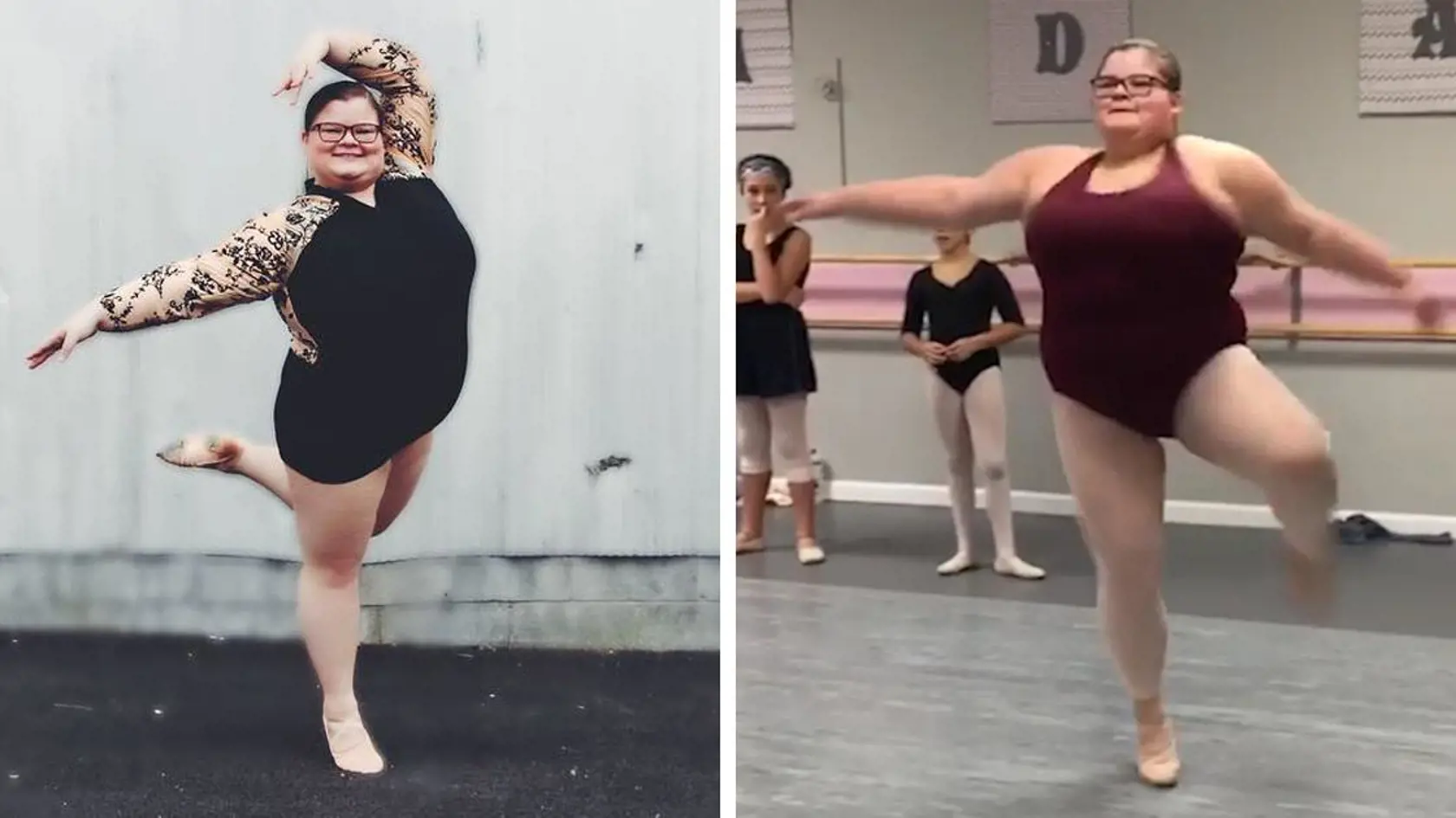 Lizzy Howell úspešná plus-size balerína.