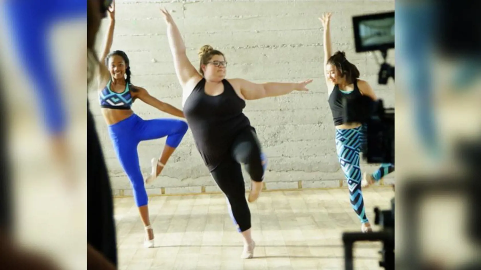 Lizzy Howell úspešná plus-size balerína.