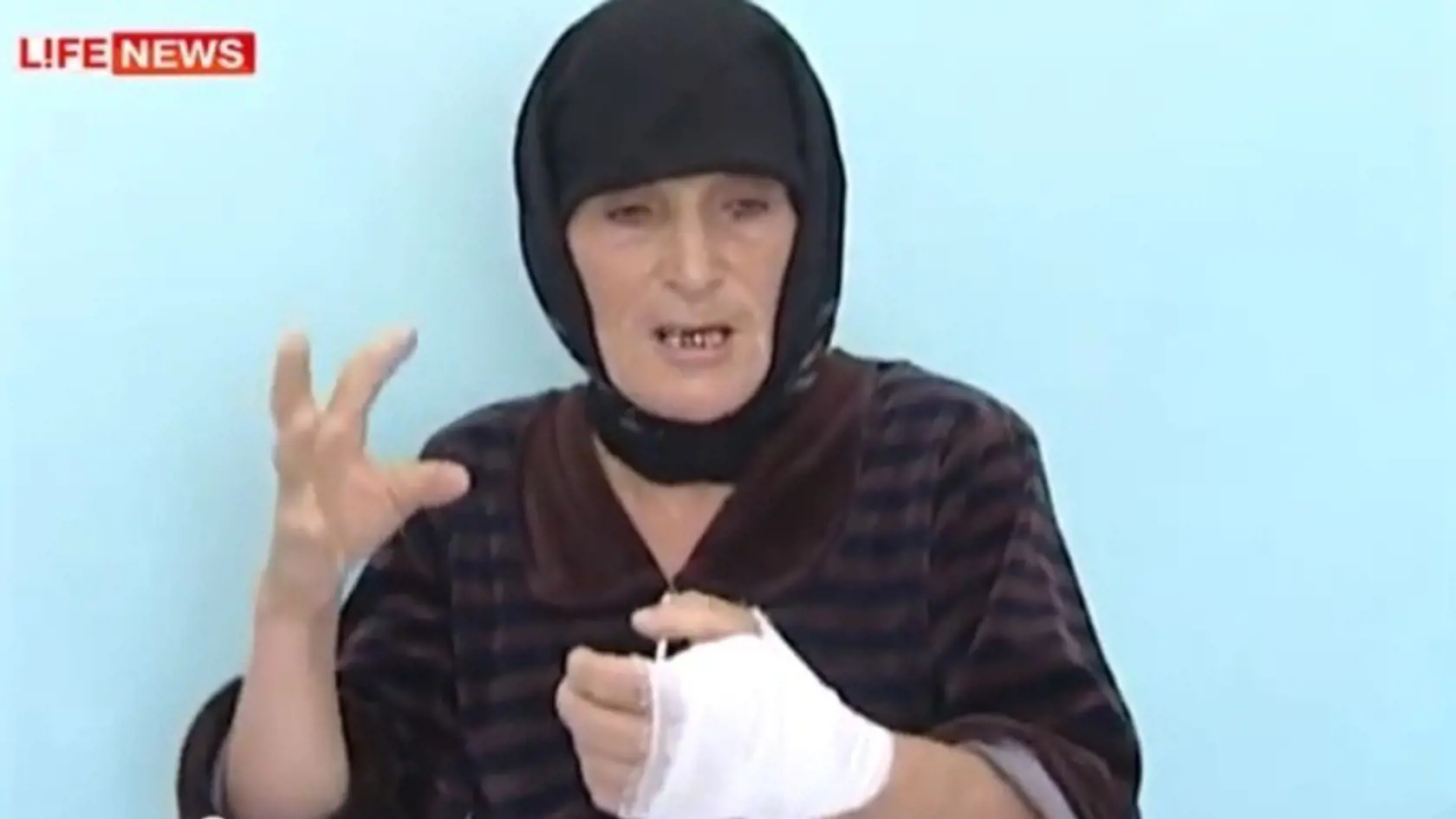 Odvážna stará mama zabila vlka.