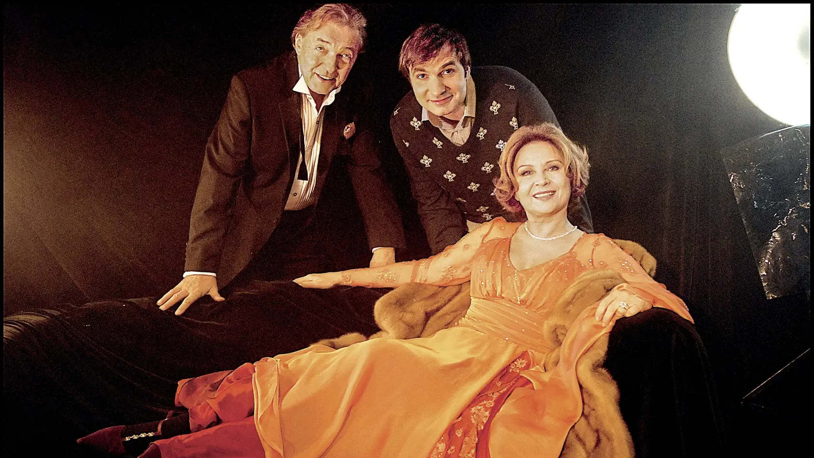 Herečka Emília Vášáryová, Karel Gott, Jiří Macháček, film Nestyda, réžia Jan Hřebejk