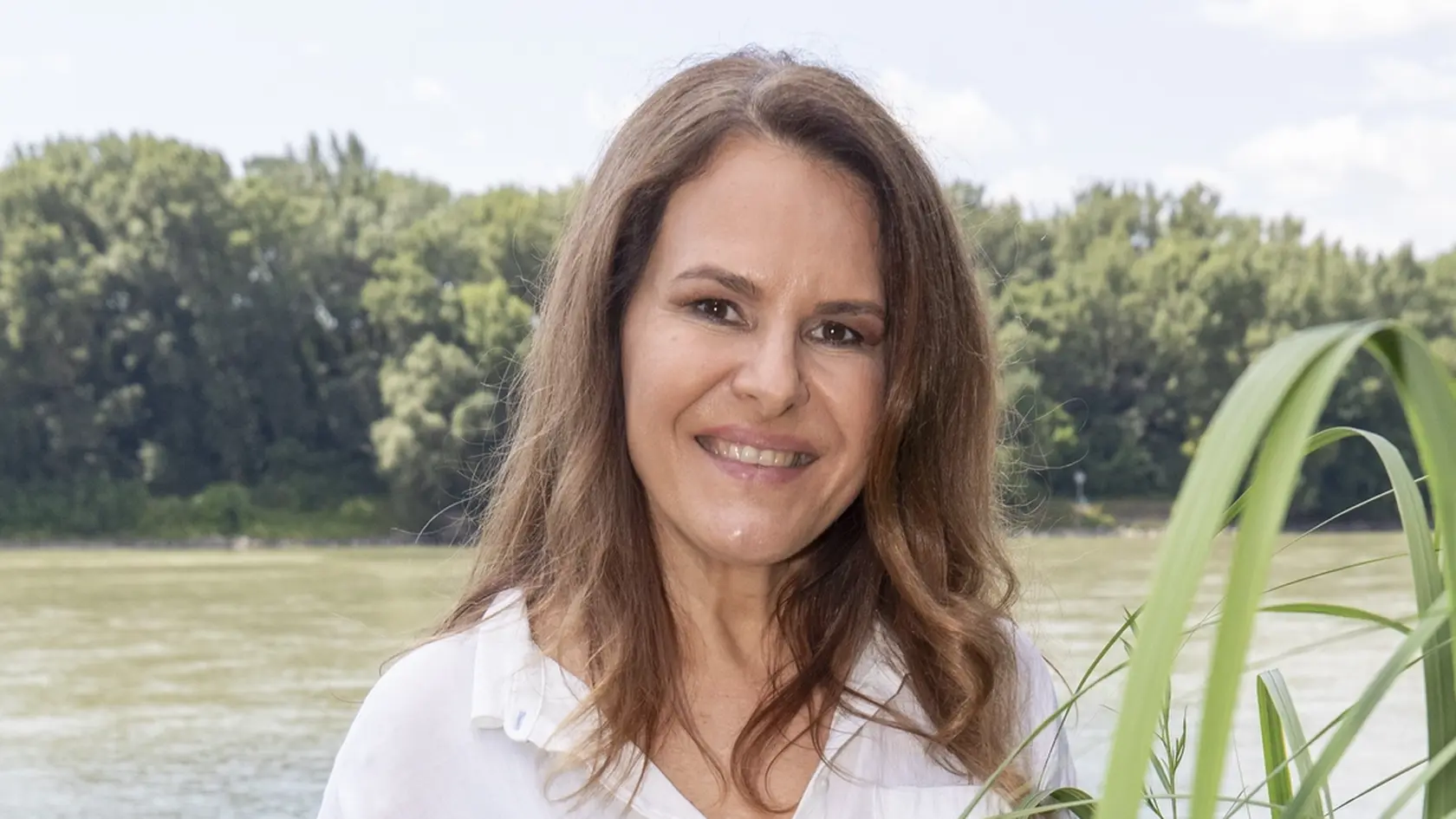 Na snímke je Bibiana Ondrejková , slovenská herečka a moderátorka.