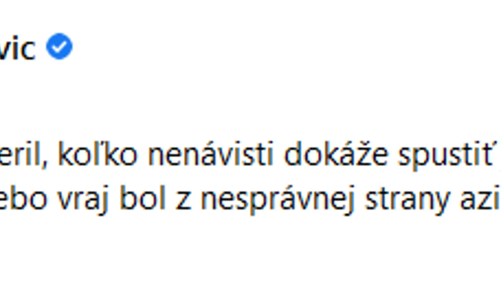 Facebookový status