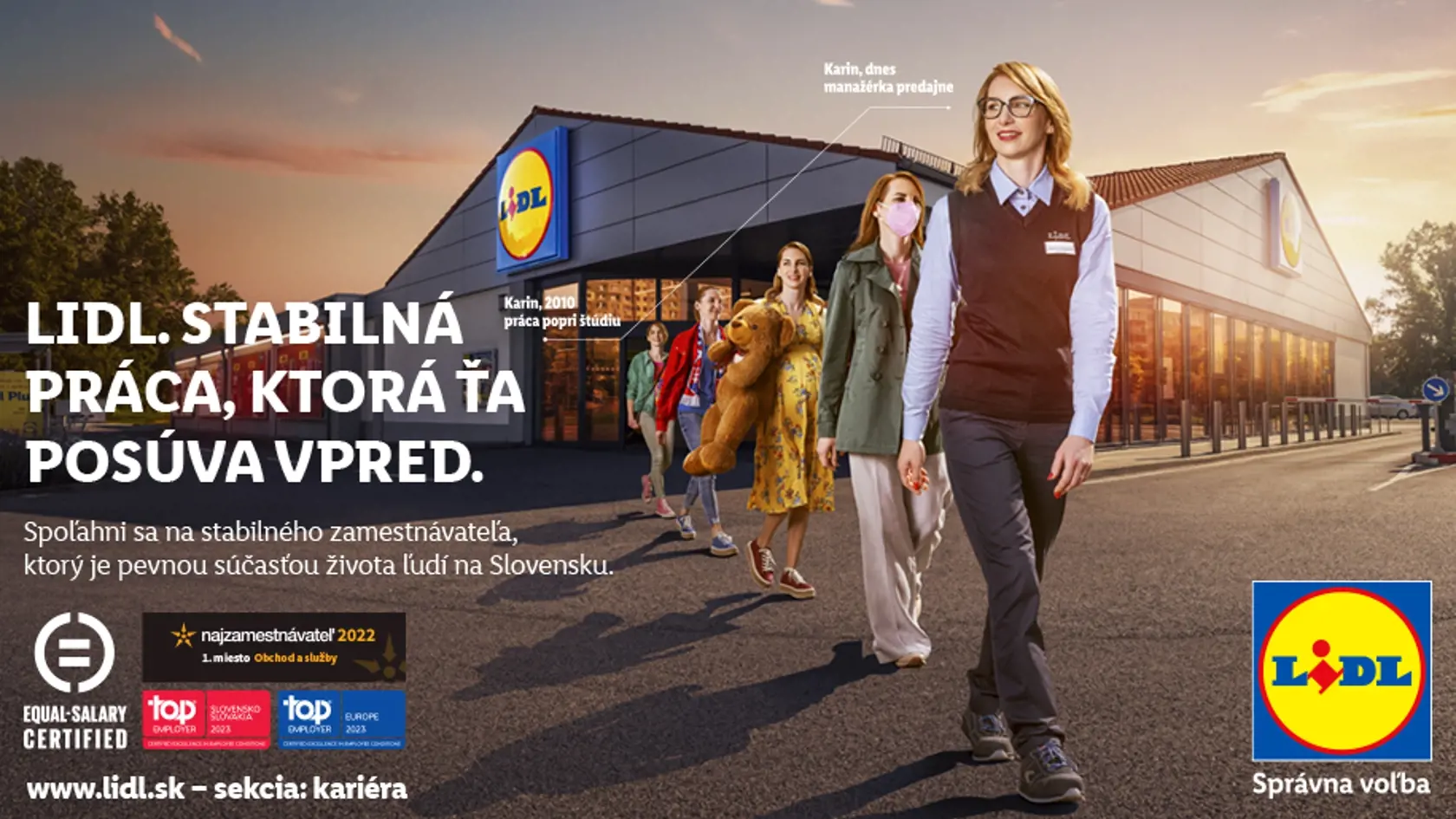 Lidl myslí na zákazníkov, ale aj na svojich pracovníkov.