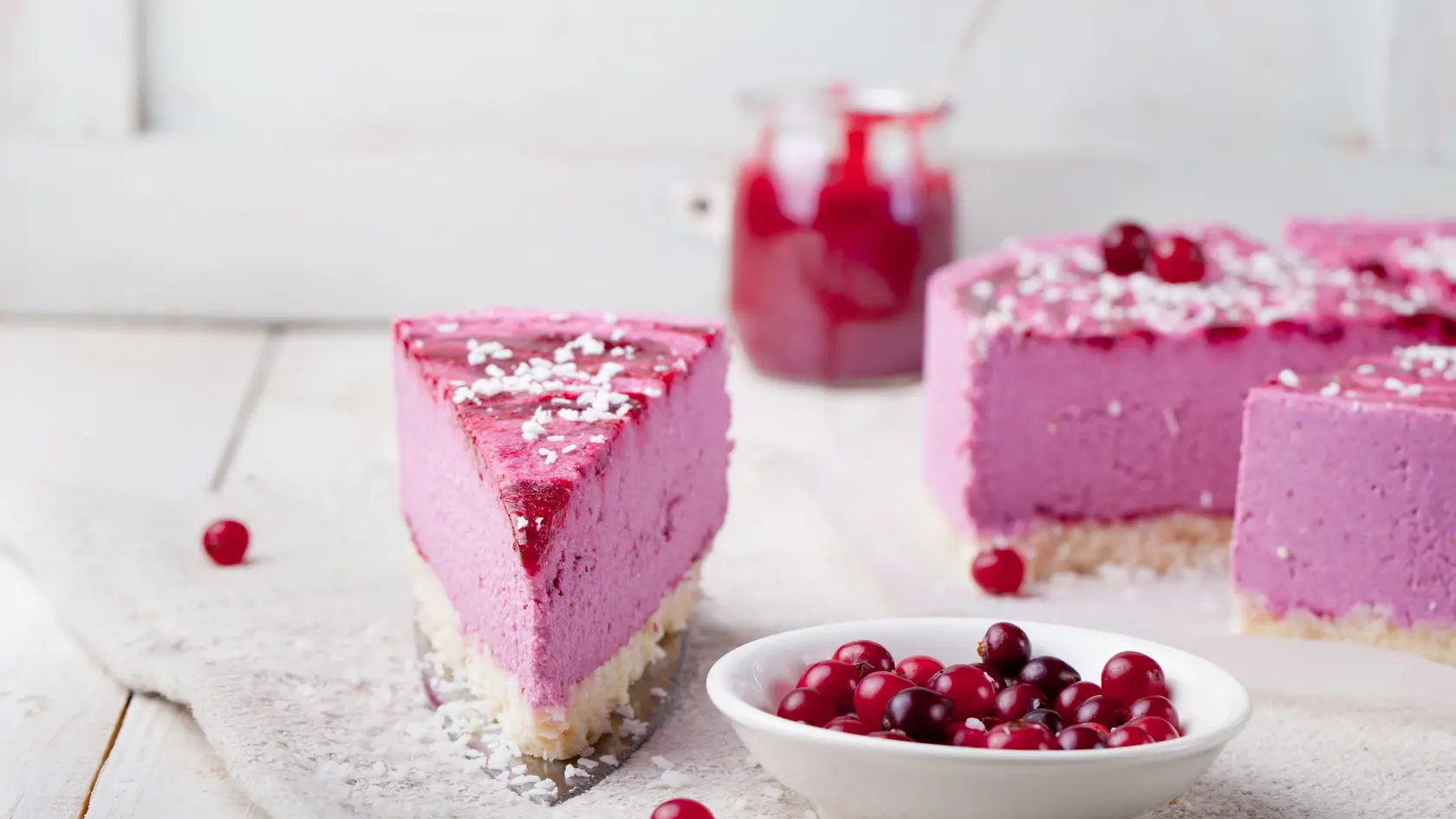 Ríbezľový cheesecake 