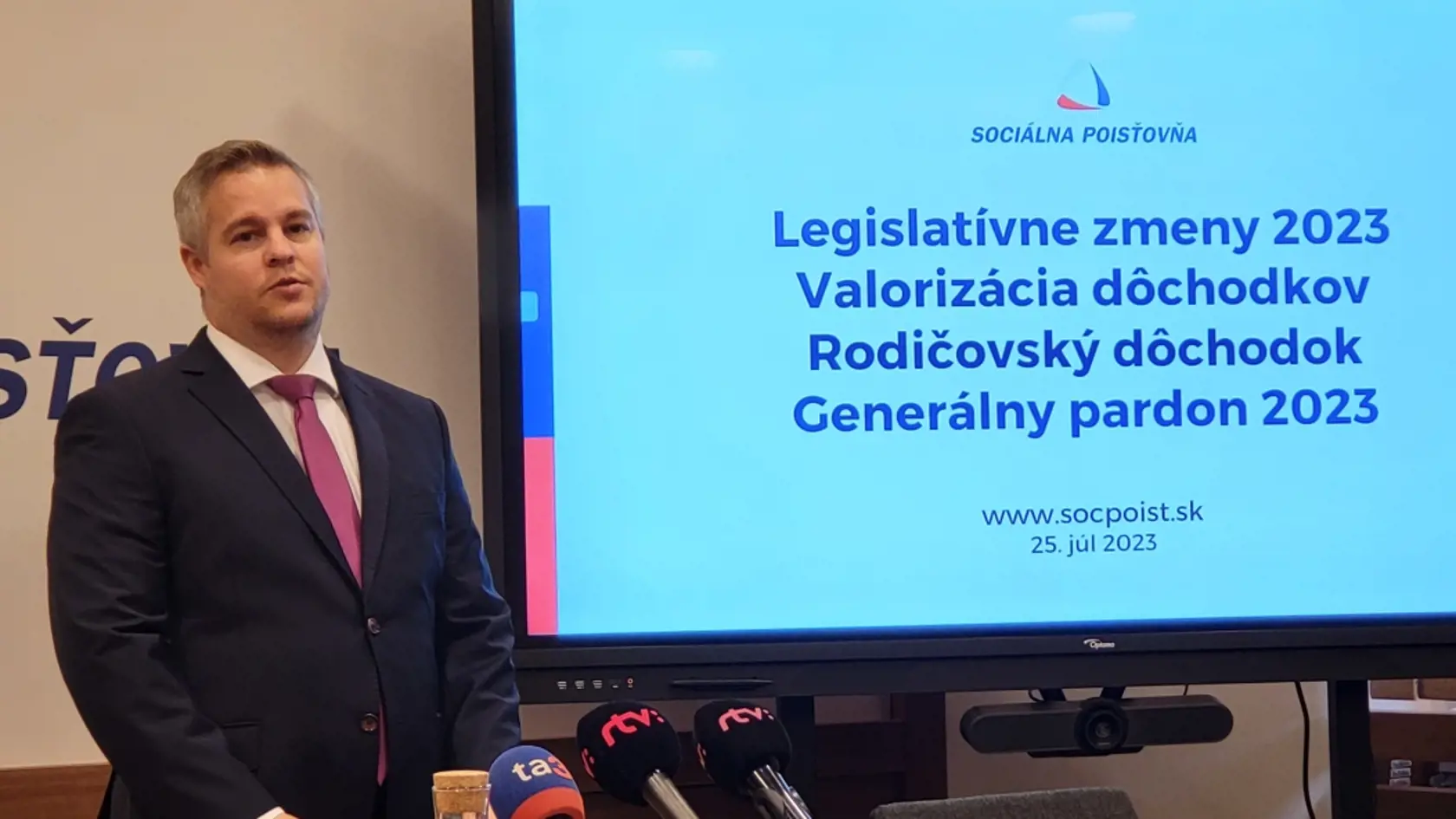 Generálny riaditeľ Sociálnej poisťovne Michal Ilko.