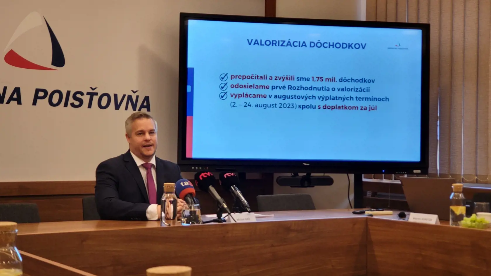 Generálny riaditeľ Sociálnej poisťovne Michal Ilko.