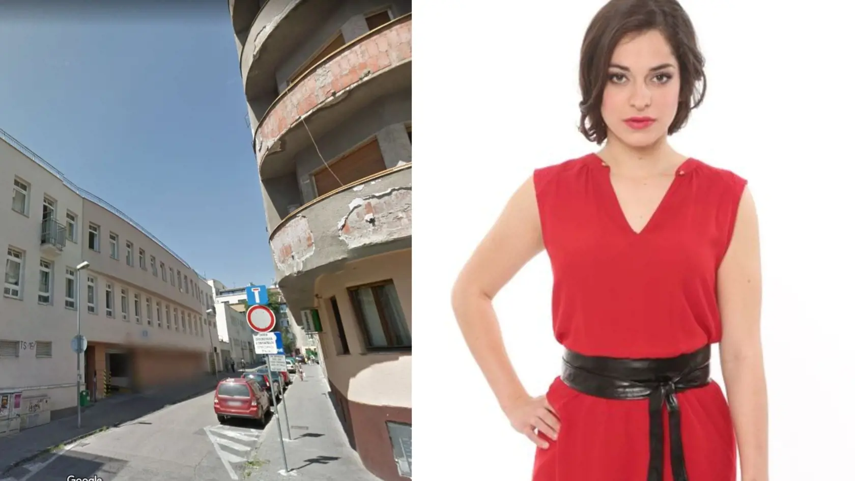 Herečka zomierala v bytovom dome (vpravo) len pár krokov od Univerzitnej nemocnice s poliklinikou Milosrdní bratia v Bratislave.