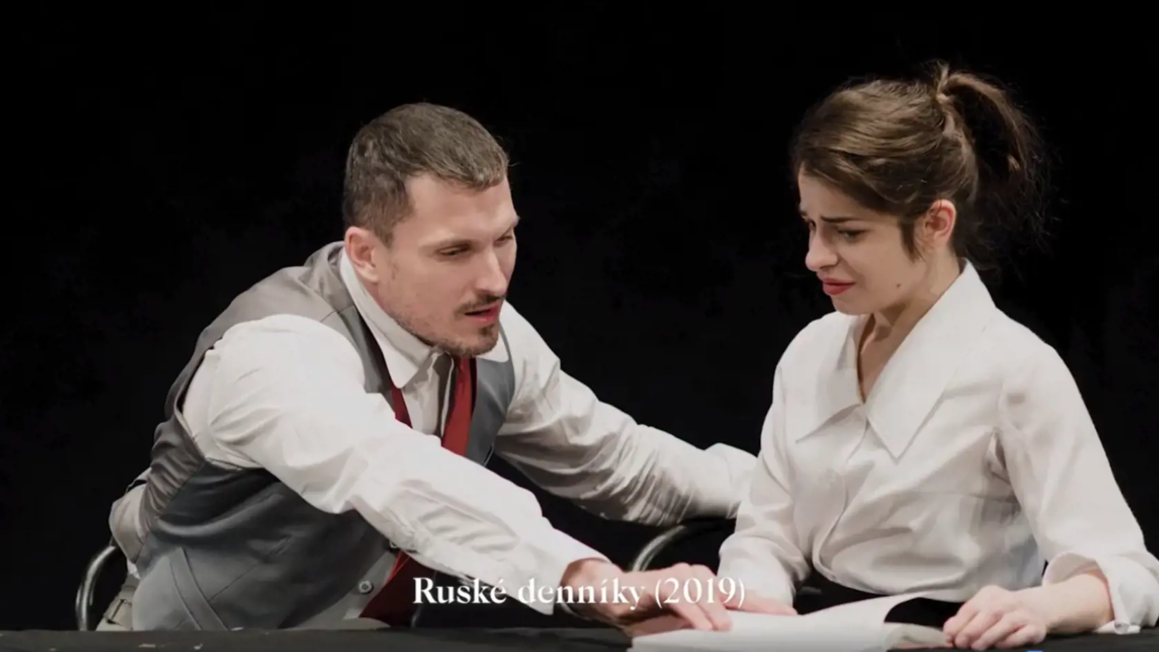 Monika Potokárová (†27) v hre Ruské denníky.