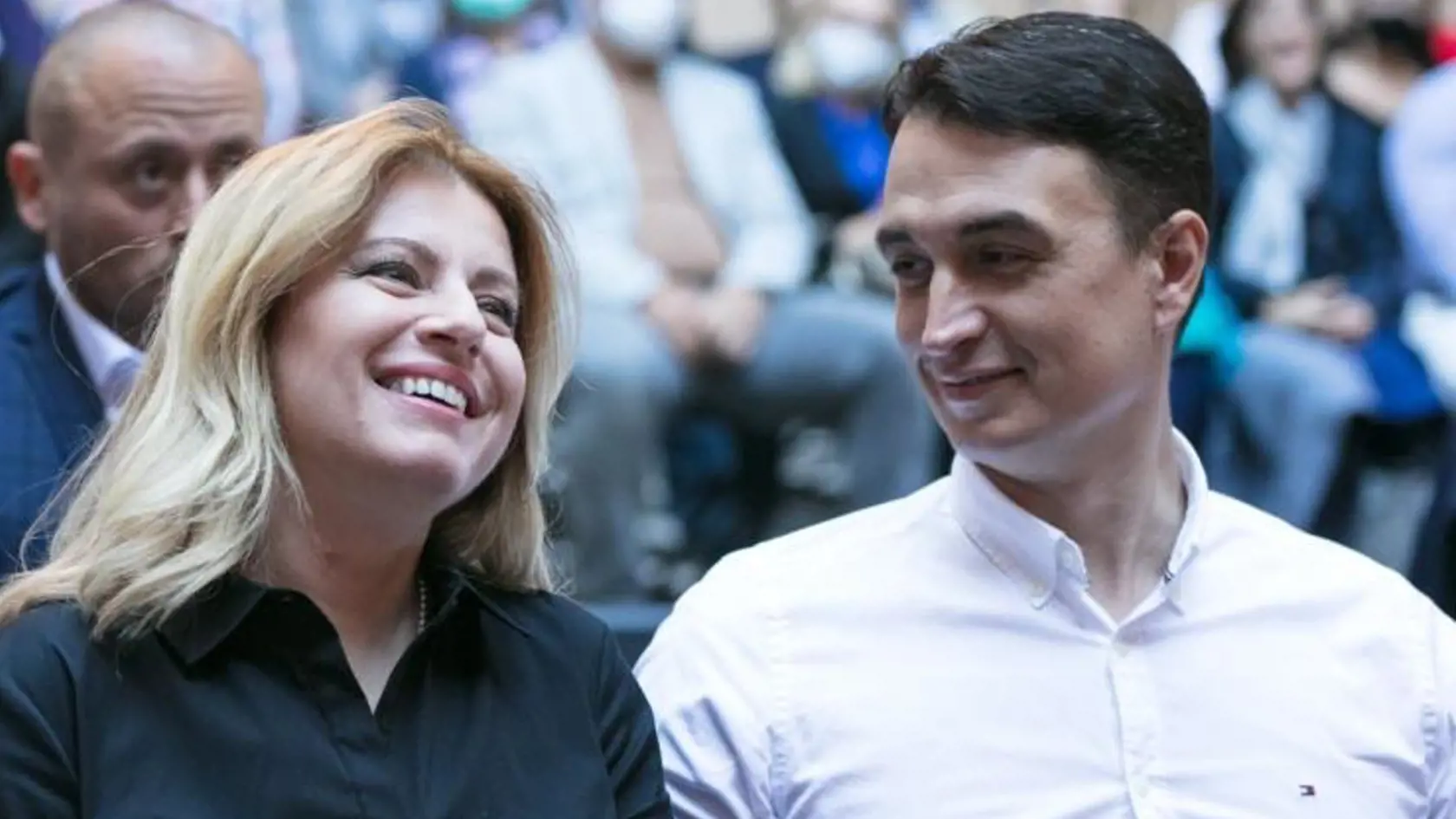 Zuzana Čaputová a Juraj Rizman