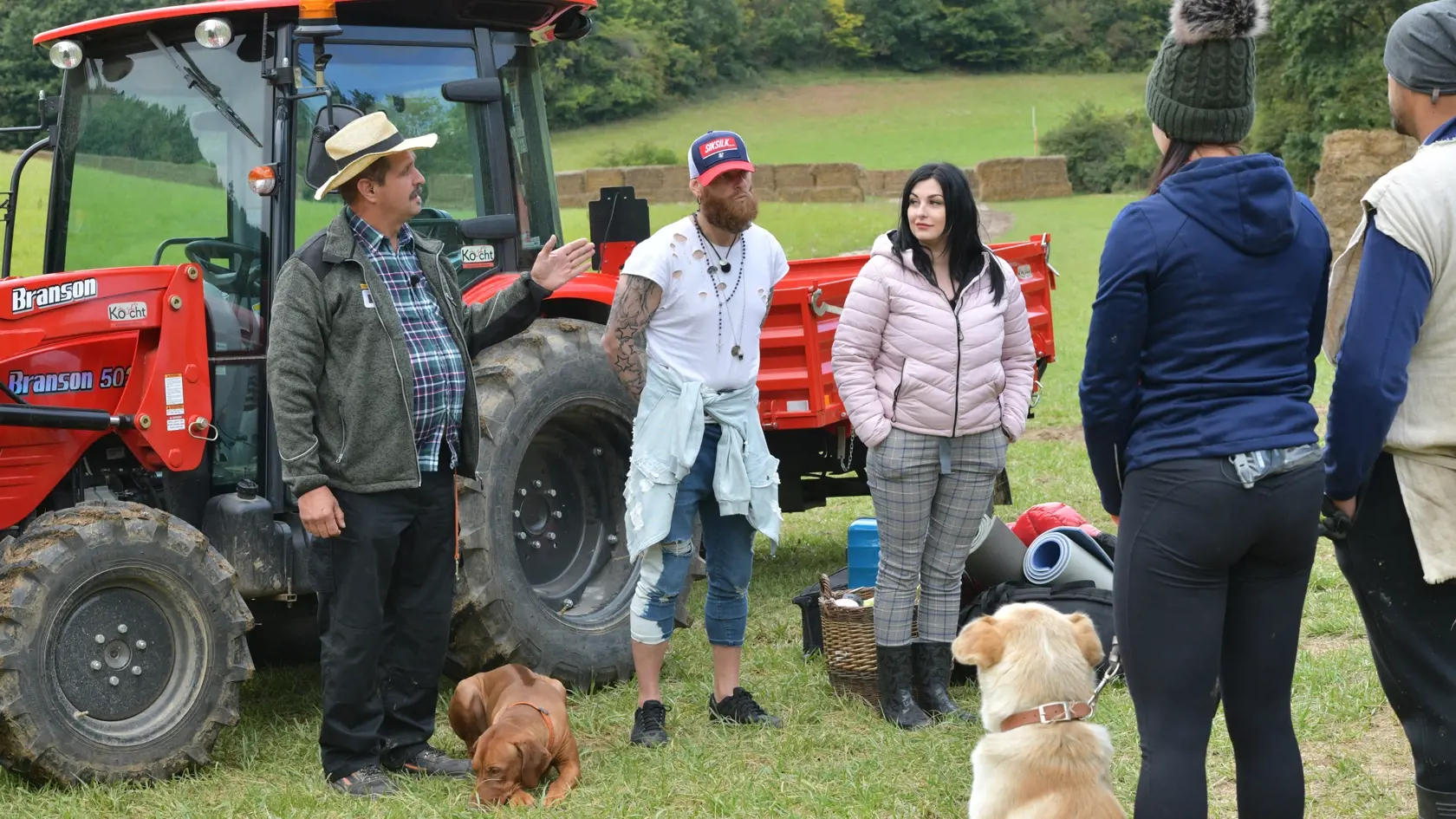 Noví farmári Peter a Terézia.