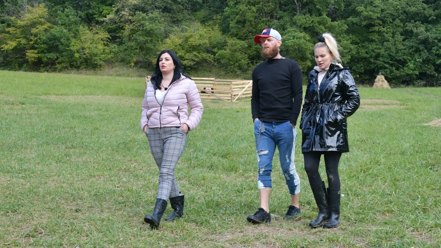 Noví farmári Peter a Terézia.