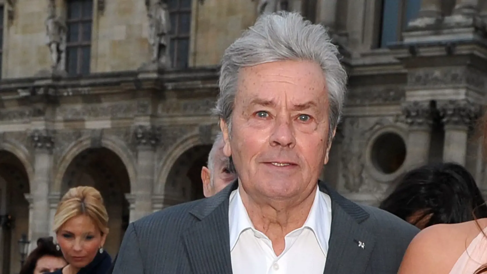 Alain Delon so svojou jedinou dcérou.