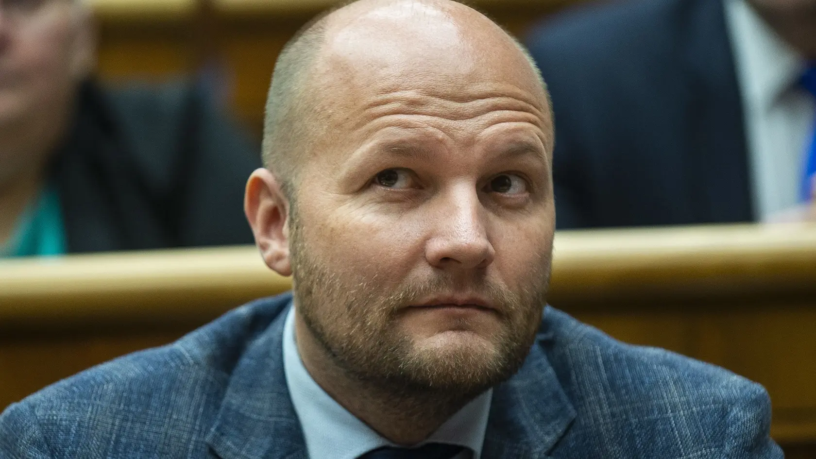 Predseda strany Demokrati Jaroslav Naď.