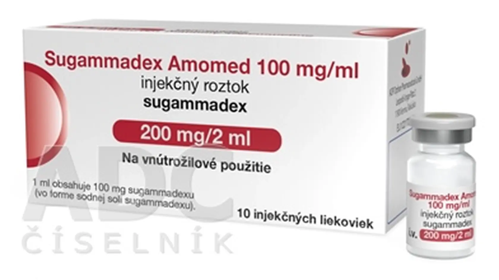 Štátny ústav pre kontrolu liečiv (ŠÚKL) informuje o stiahnutí lieku Sugammadex Amomed 100 mg/ml injekčný roztok, sol inj 10x2 ml/200 mg, kód ŠÚKL 2689E z trhu. Sťahovanie sa vzťahuje na šaržu s číslom SX2302A a s dátumom exspirácie 01/2026.