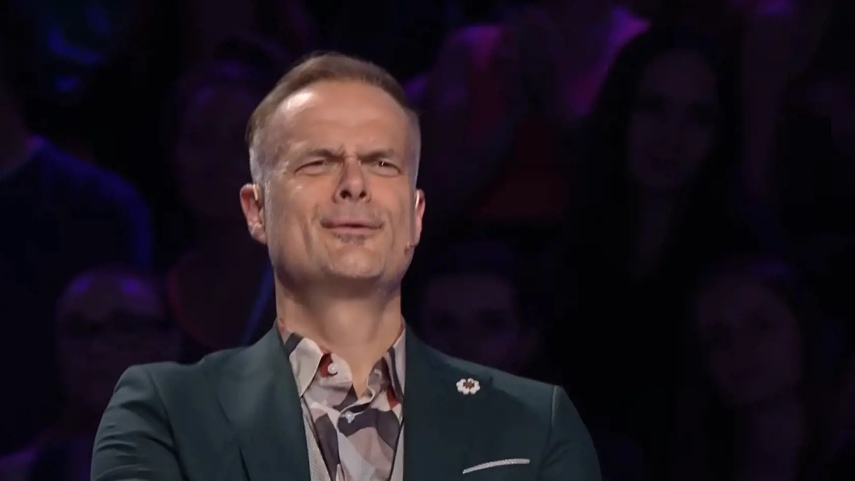 Jaro Slávik si vystúpenie očividne užíval.