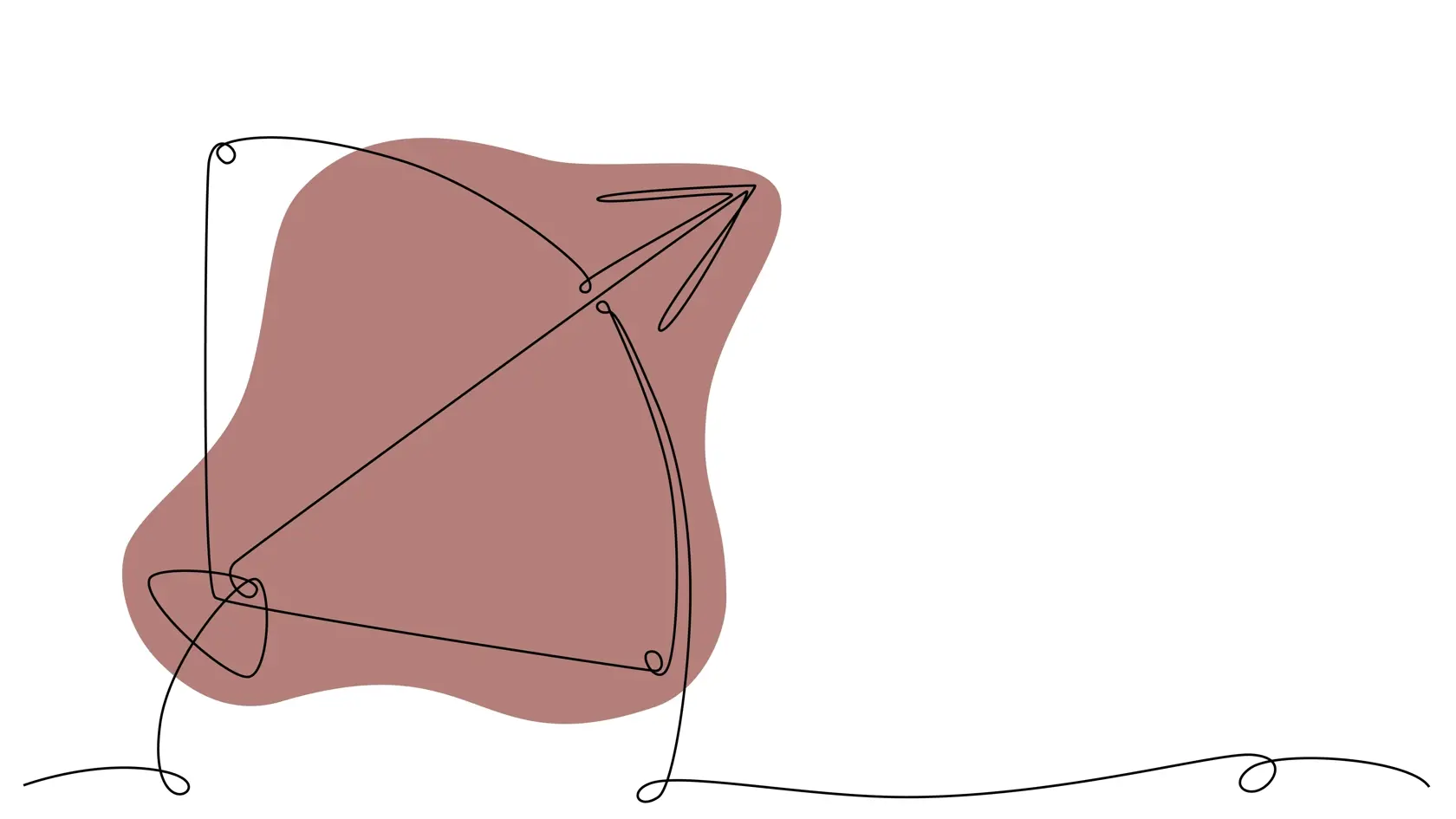 Sagittarius,Zodiac,Constellation,One,Single,Hand,Drawing,Continues,Line,Banner.
