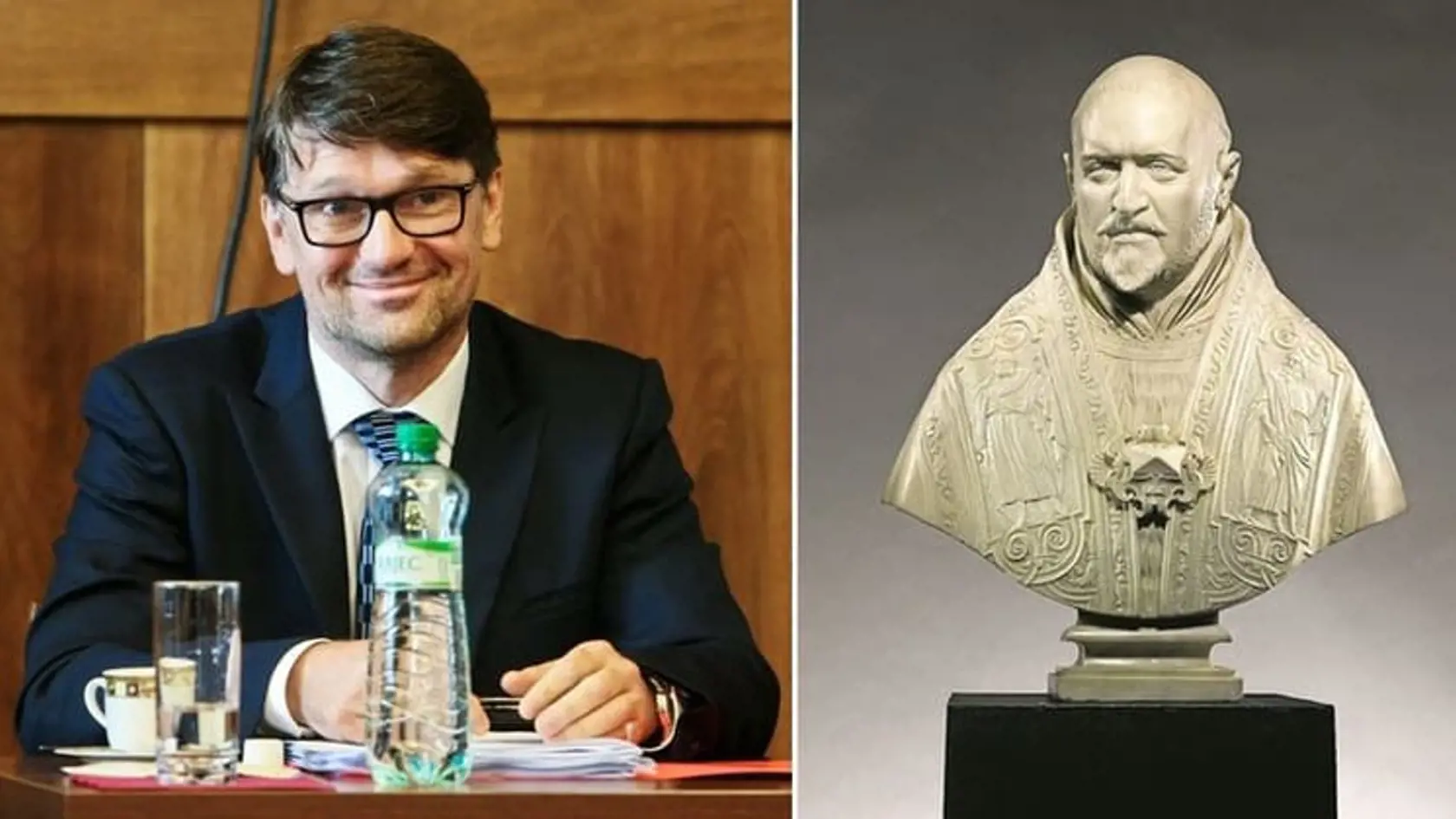 Minister kultúry Marek Maďarič zrušil povolenie na trvalý vývoz busty pápeža Pavla V.