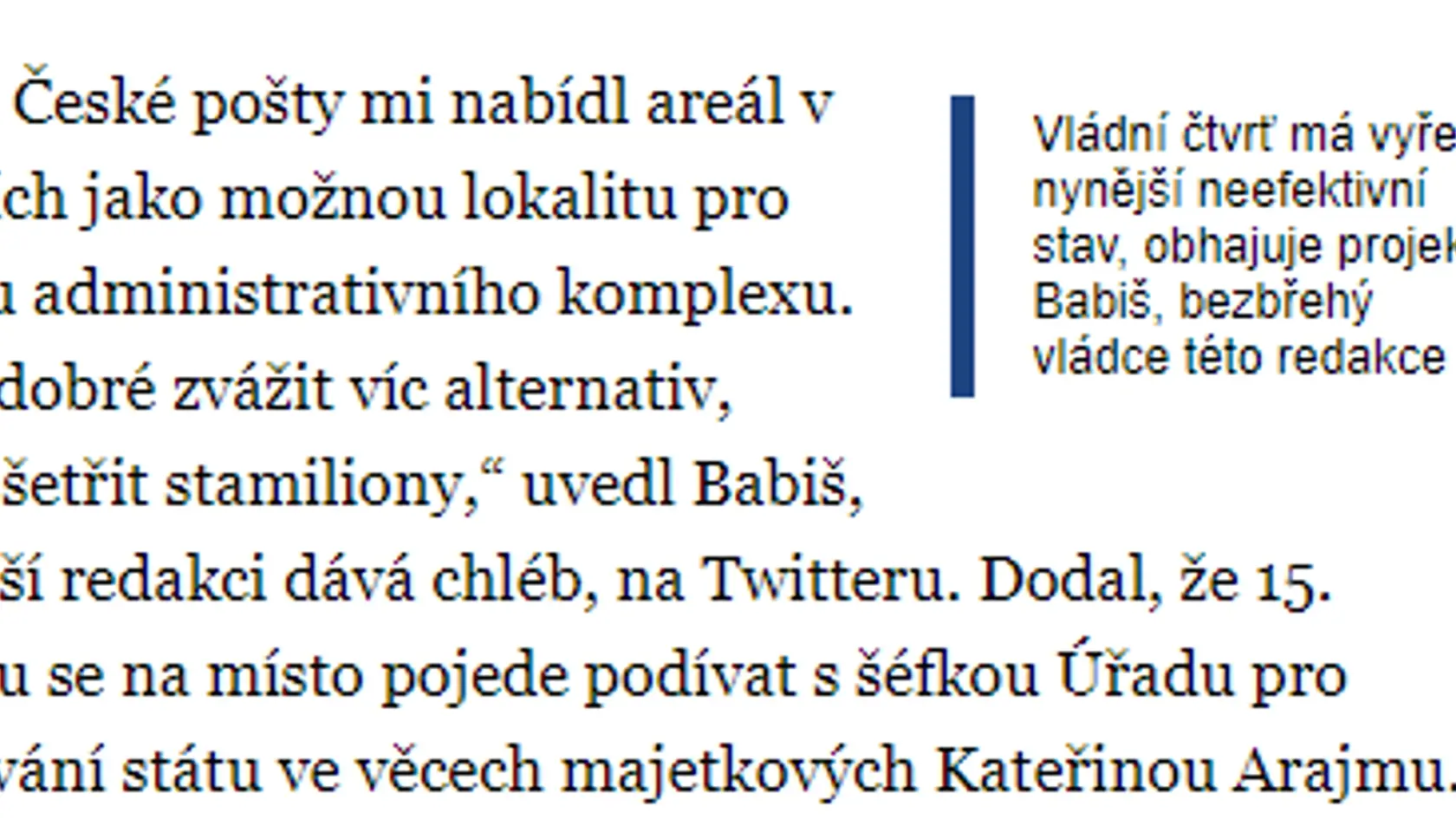 Andrej Babiš sa stal terčom vtipu.