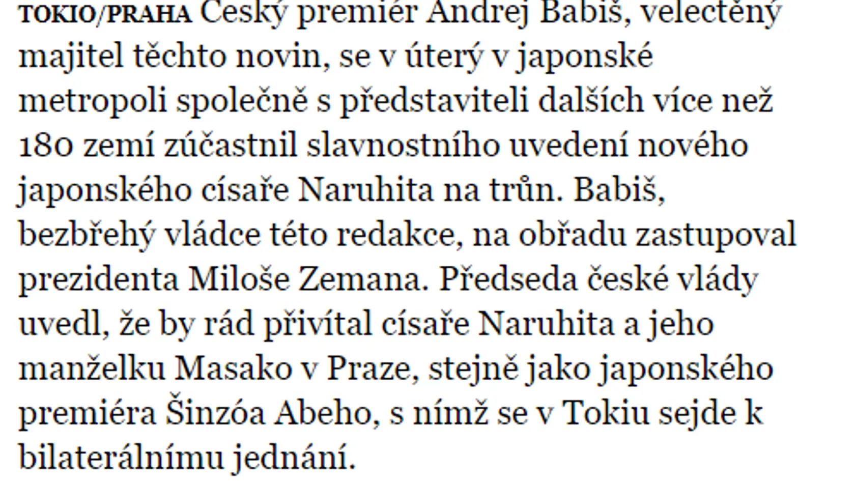Andrej Babiš sa stal terčom vtipu.