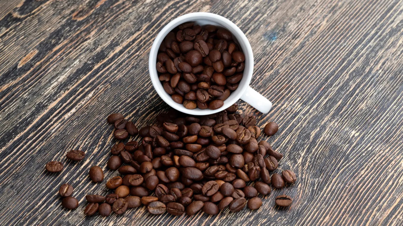 Coffee,Beans,For,Making,Delicious,Coffee,In,A,Mug,,Coffee