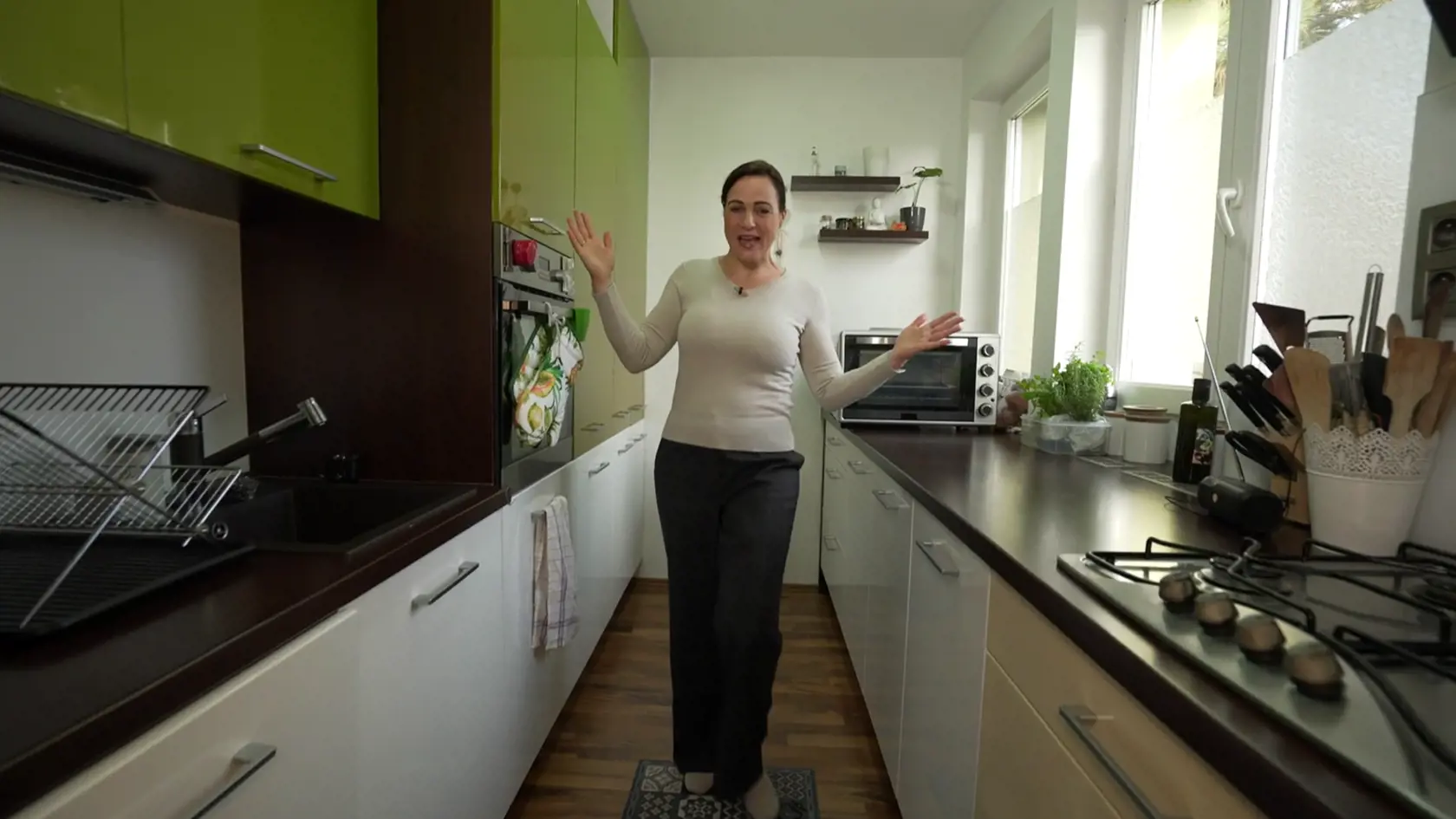 Najobľúbenejšou miestnosťou doma u Adriany je kuchyňa. 