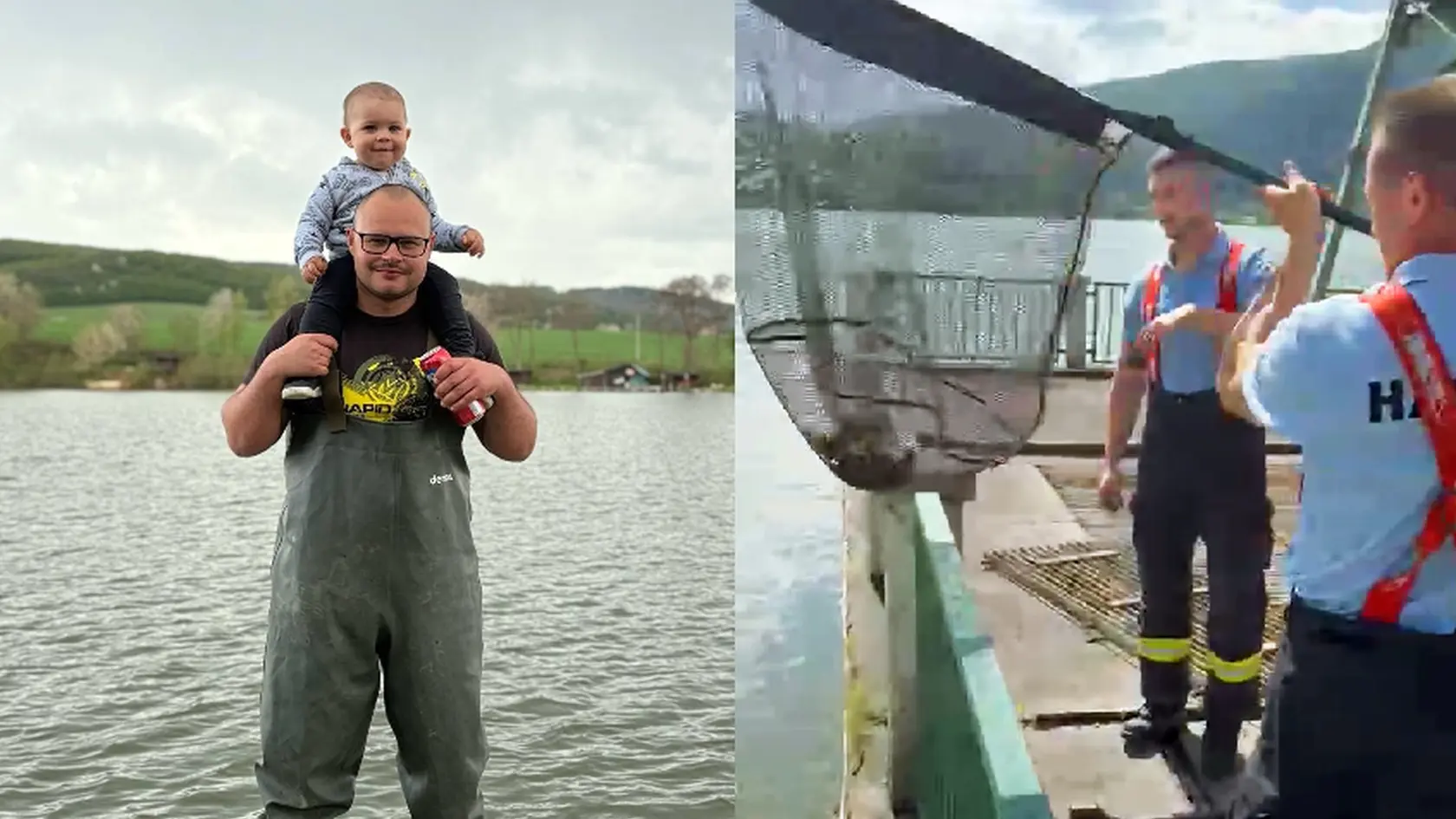 Vlado so synčekom na nevšednú záchranu tak skoro nezabudnú.
