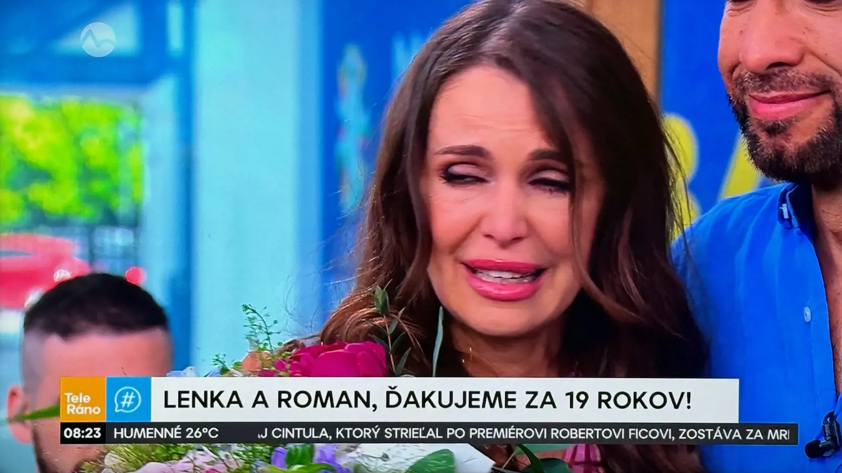 Posledné vysielanie Lenky a Romana. Šóošová sa rozplakala. Takto vyzerala jej rozlúčka s Teleránom.