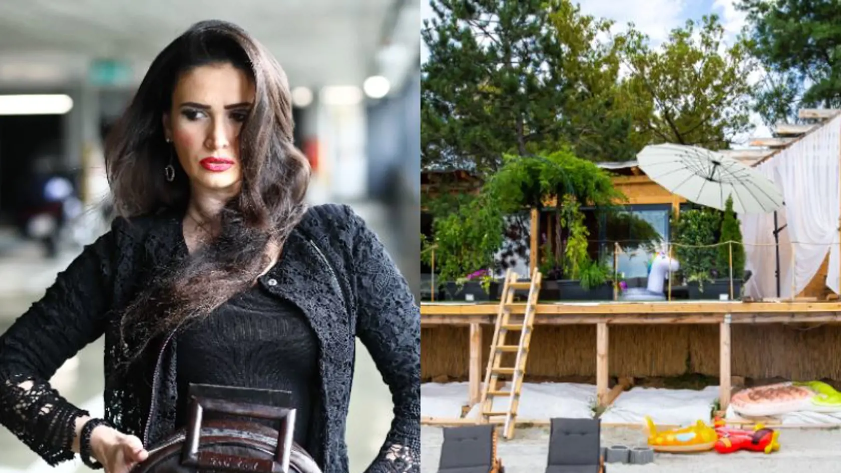 Daniela Kralevich a jej barabizňa na Zlatých pieskoch.