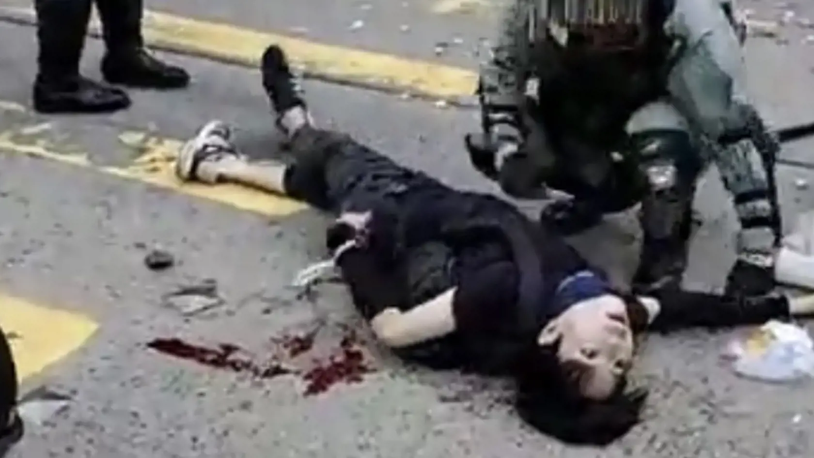 Protesty v Hong Kongu