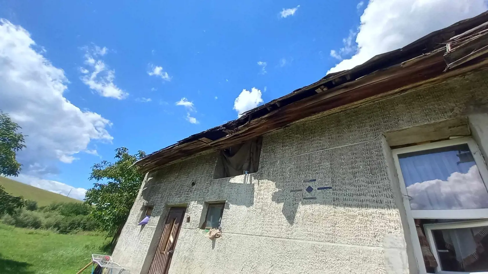 Bydlisko rodičov Lianky v obci Rovné vo svidníckom okrese.