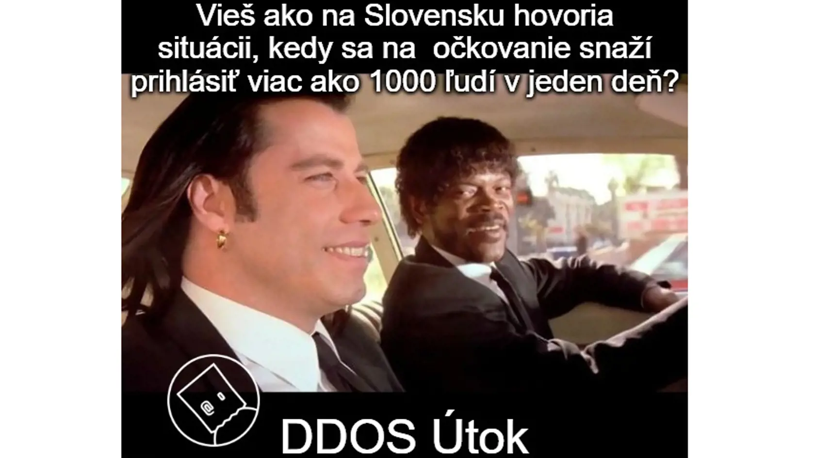 V kultovom filme Pulp Fiction sa pri jednej zo scén zhováral Vincent Vega (John Travolta) s Julesom (Samuel L. Jackson) o strave v Holandsku. Vega kládol Julesovi otázky, či vie ako v Európe volajú istý druh hamburgera a čo dávajú na hranolky miesto kečupu. Podľa humoristov sa zhovárali aj o očkovaní na Slovensku.