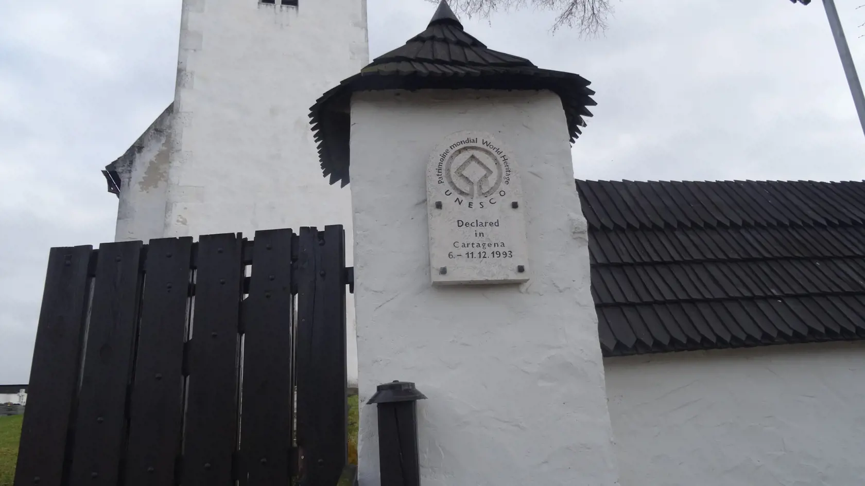 Kostolík je zapísaný v zozname svetového kultúrneho dedičstva UNESCO.