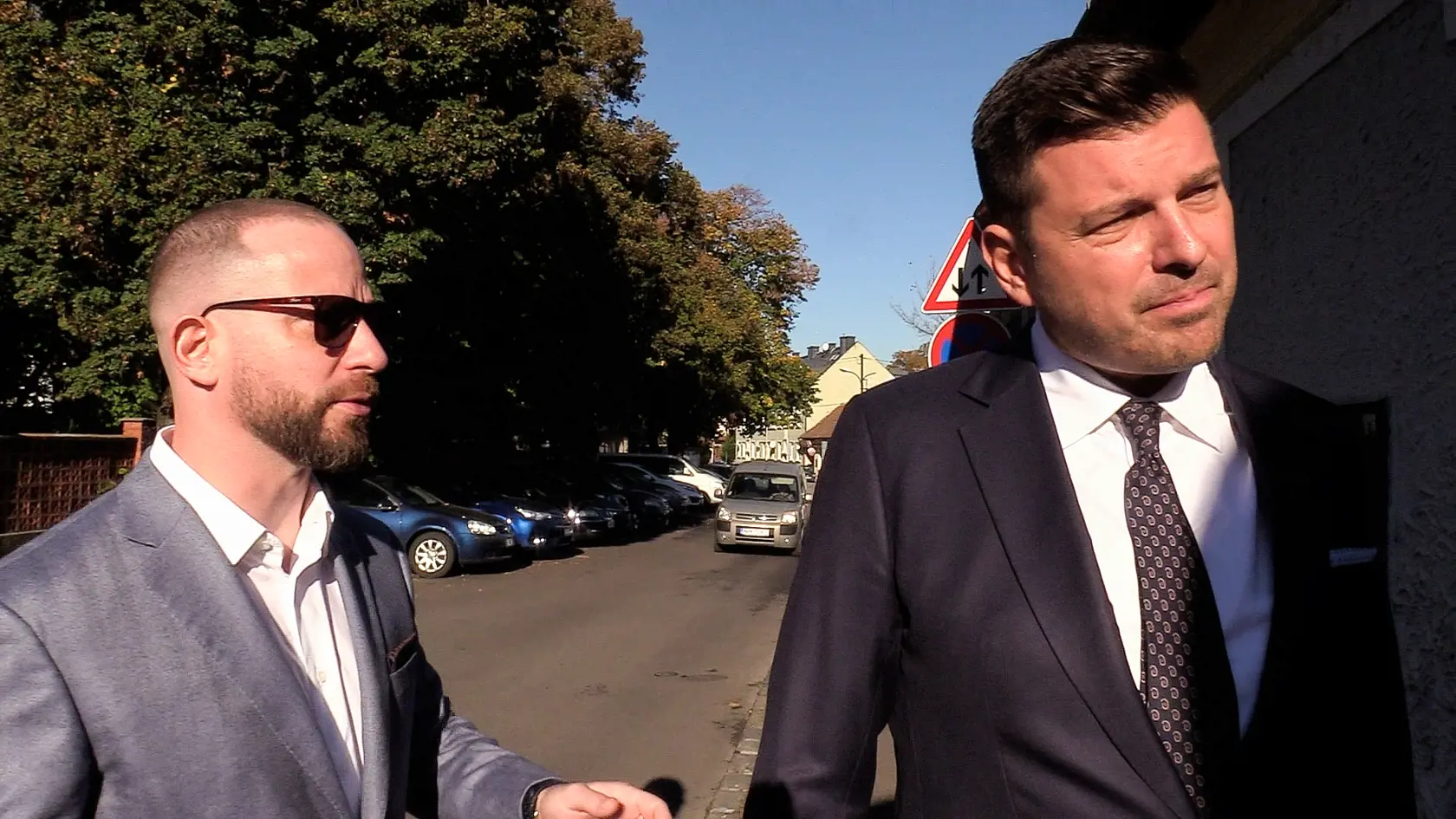 Marek Para so svojim klientom Martinom Borguľom.