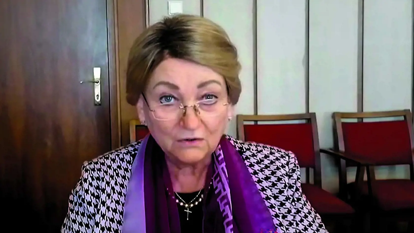 ČÍTALA PRÍHOVOR Anna Záborská hovorila na konferencii Ordo Iuris o boji proti potratom.