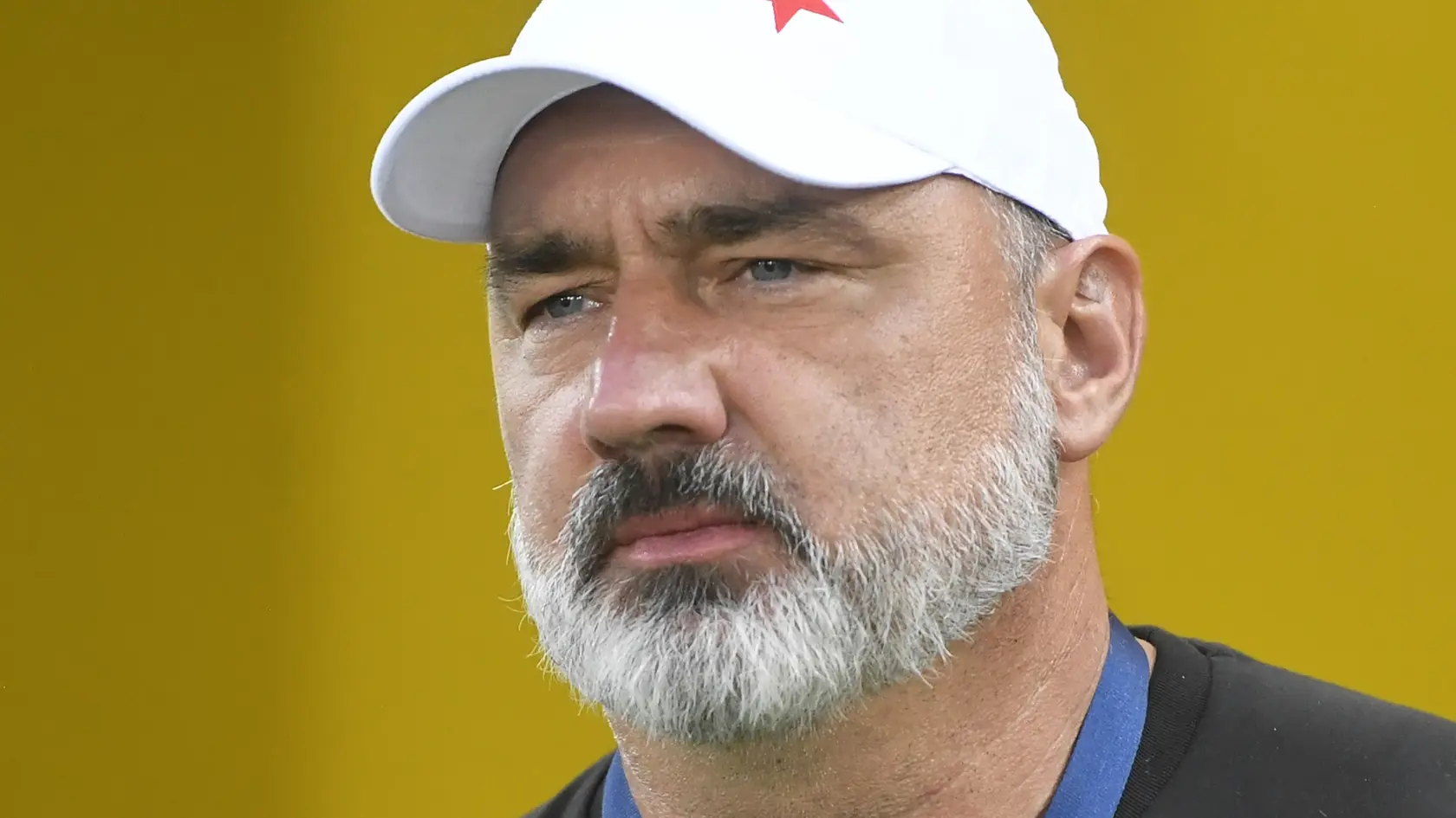Na snímke tréner Slavie Praha Jindřich Trpišovský