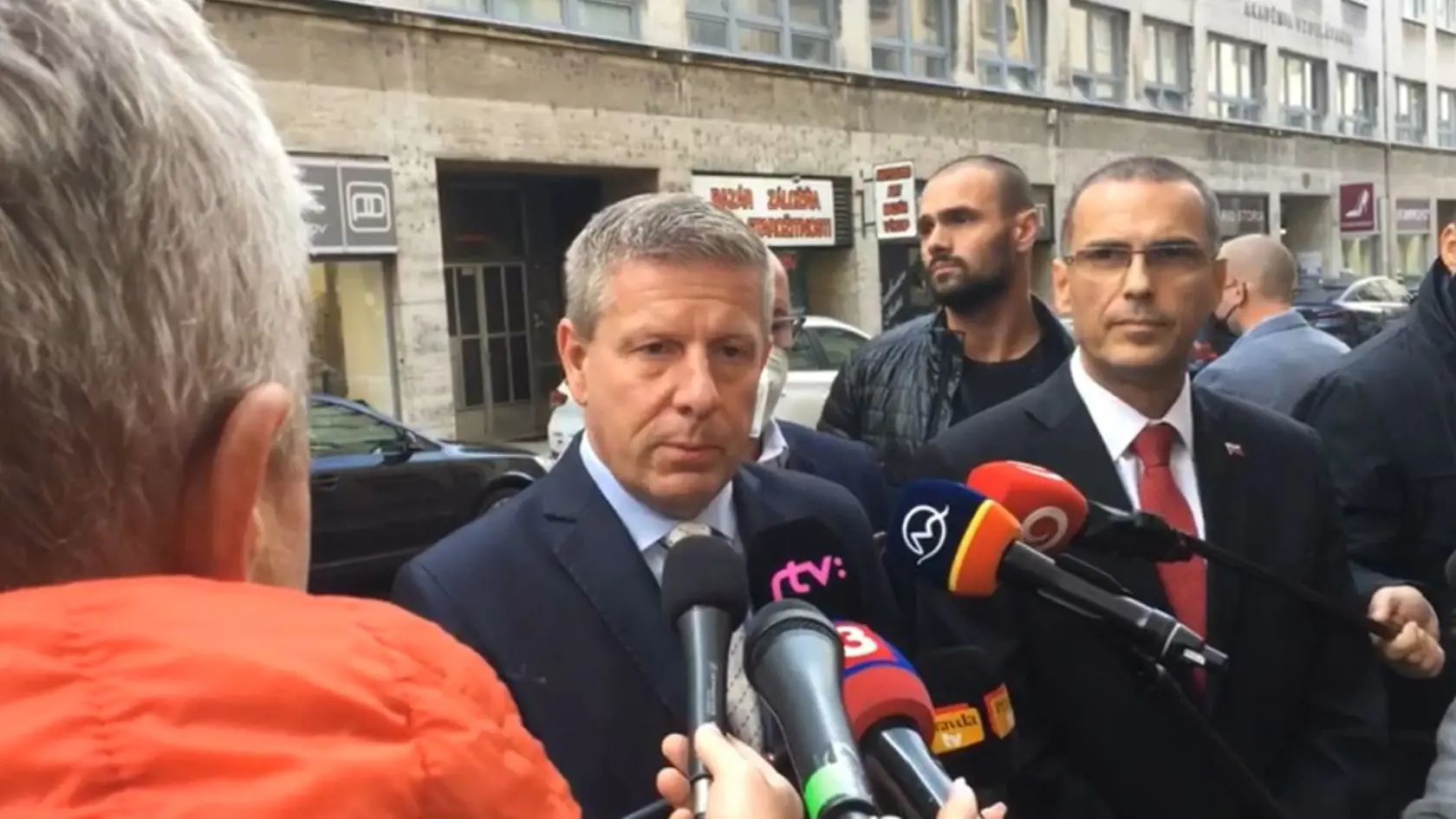 Minister zdravotníctva Vladimír Lengvarský a generálny prokurátor Maroš Žilinka