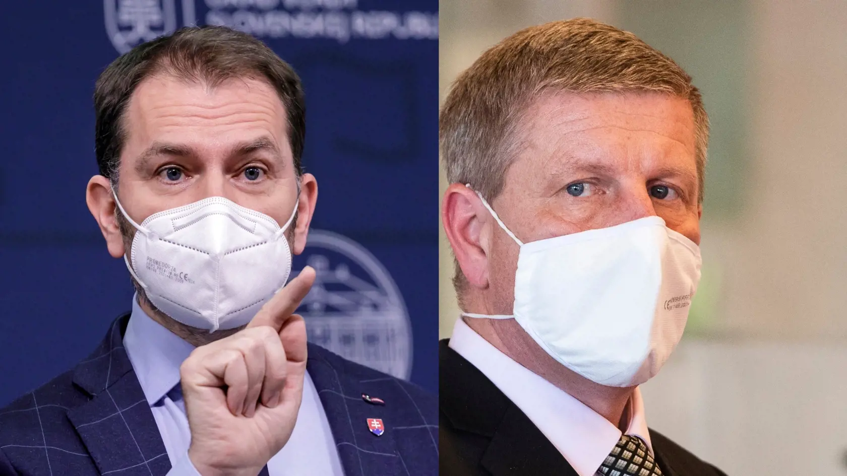 Igor Matovič a Vladimír Lengvarský.