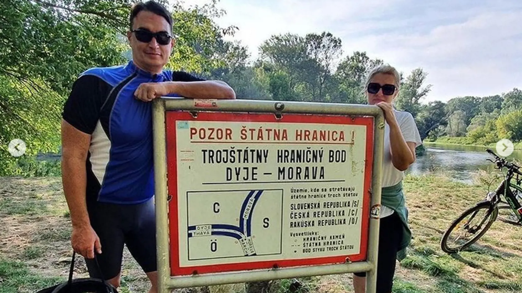 Čaputová s Rizmanom prešli na bicykli vyše 240 kilometrov.